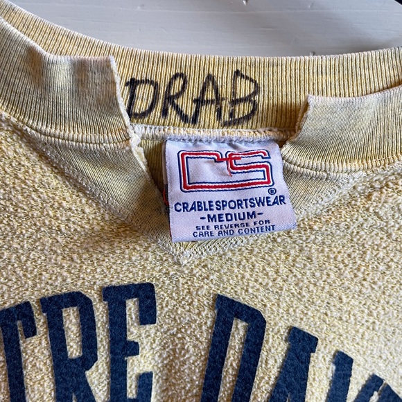 Vintage Notre Dame sweatshirt - Picture 2 of 4
